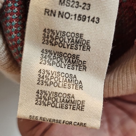 Chic Retro Sweater NWT - Picture 6 of 6